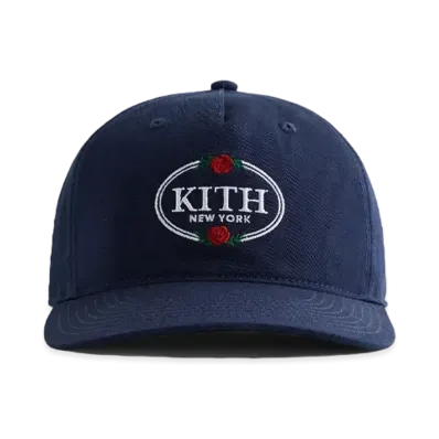 Kith Twill Pinch Crown Snapback Hat "Nocturnal"
