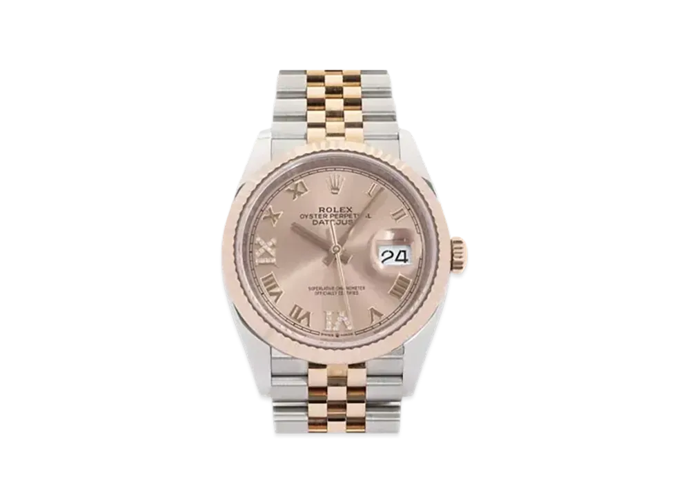 ROLEX Date-Just 36 Pink Dial 126231