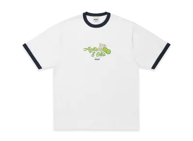 PALACE Aglio E Olio Ringer T Shirt "White"
