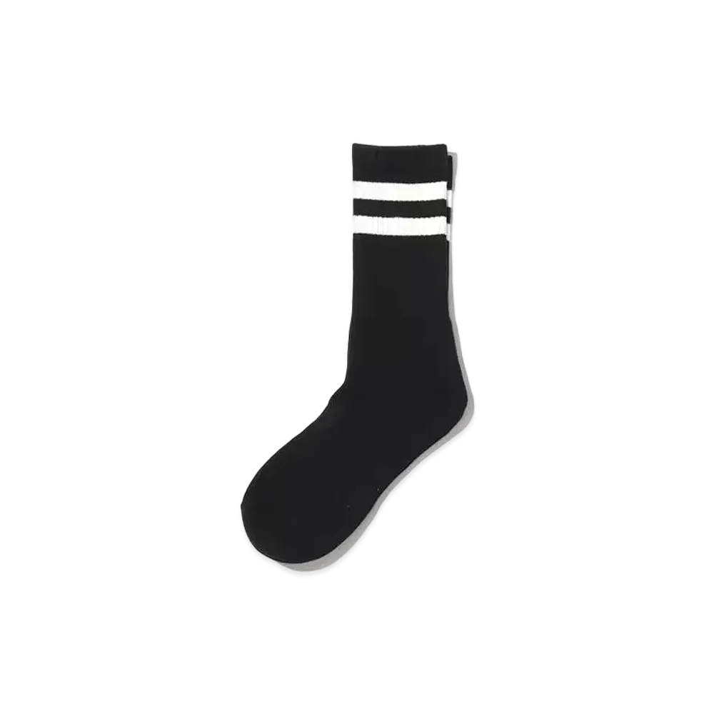 atmos pink Gf Line Socks "Black"