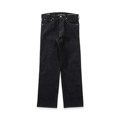 visvim Social Sculpture 01 Narrow Unwashed "Indigo"