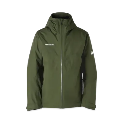 MAMMUT Convey 3 in 1 Hard Shell Hooded Jacket Asian Fit "Dark Marsh"