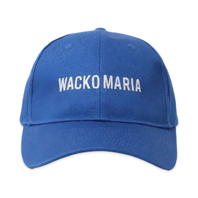 WACKO MARIA 6Panel Cap "Blue"