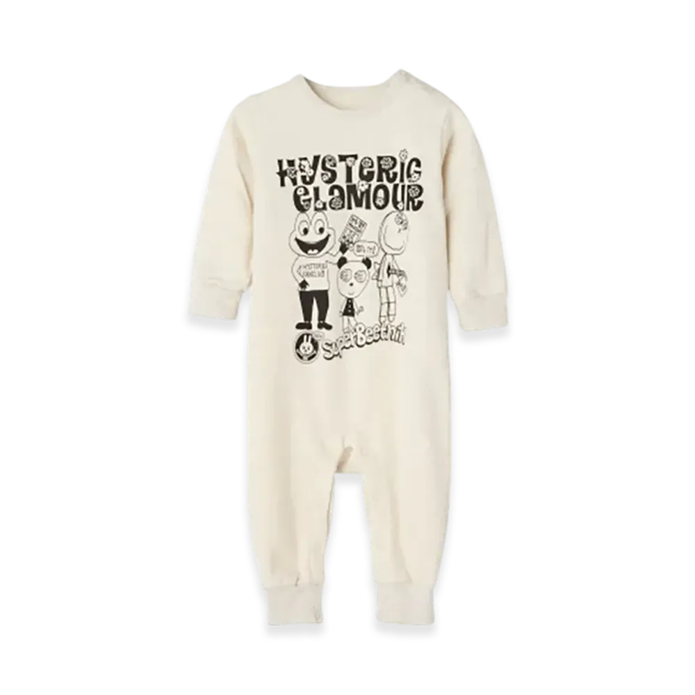 HYSTERIC GLAMOUR Super Beatnik Coveralls Kids "Beige"