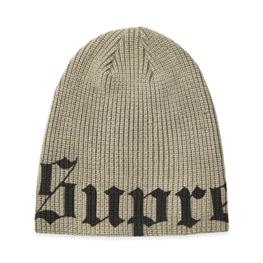 Supreme Old English Printed Beanie (26SS) 
