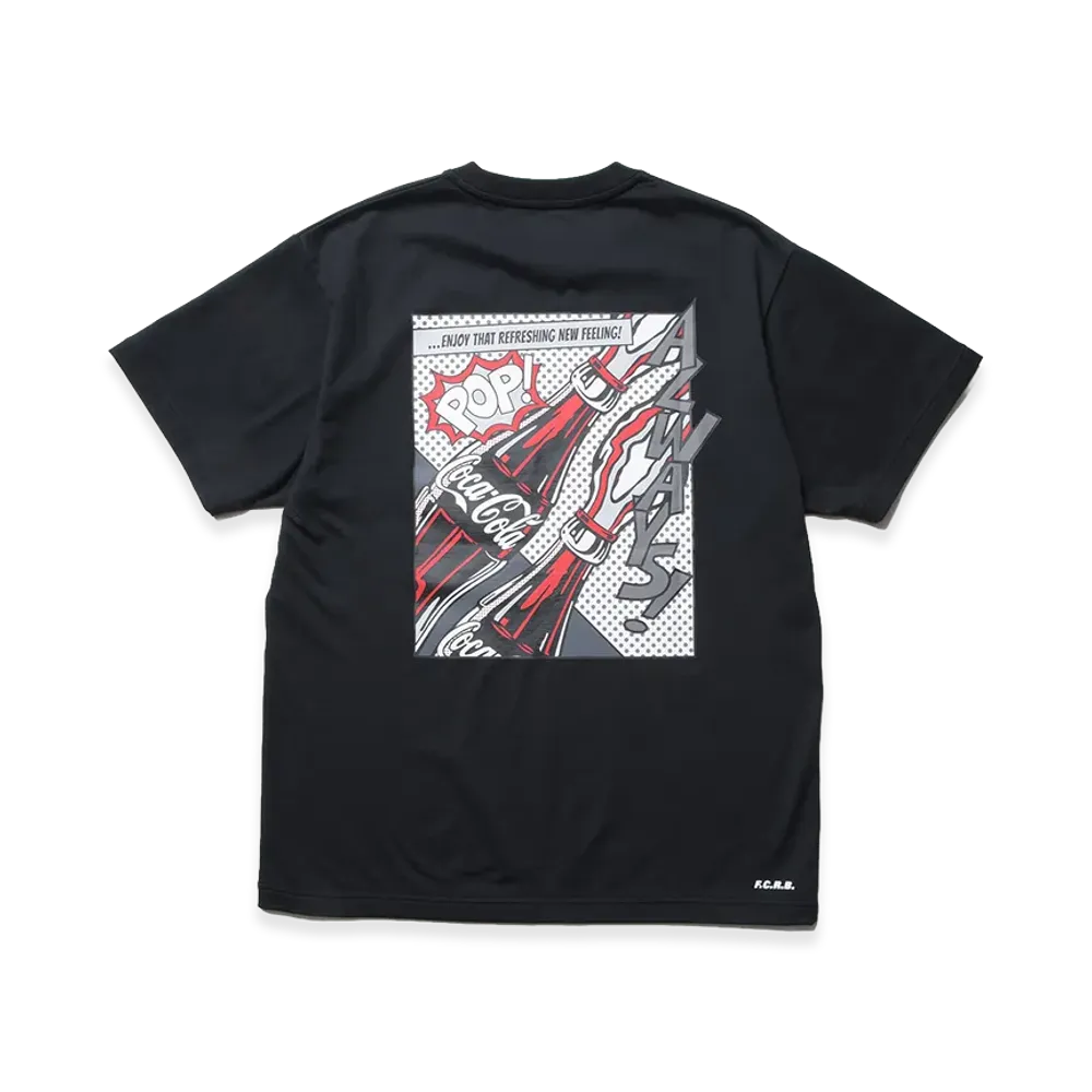 F.C.Real Bristol x Coca-Cola AD Banner Tee "Black"