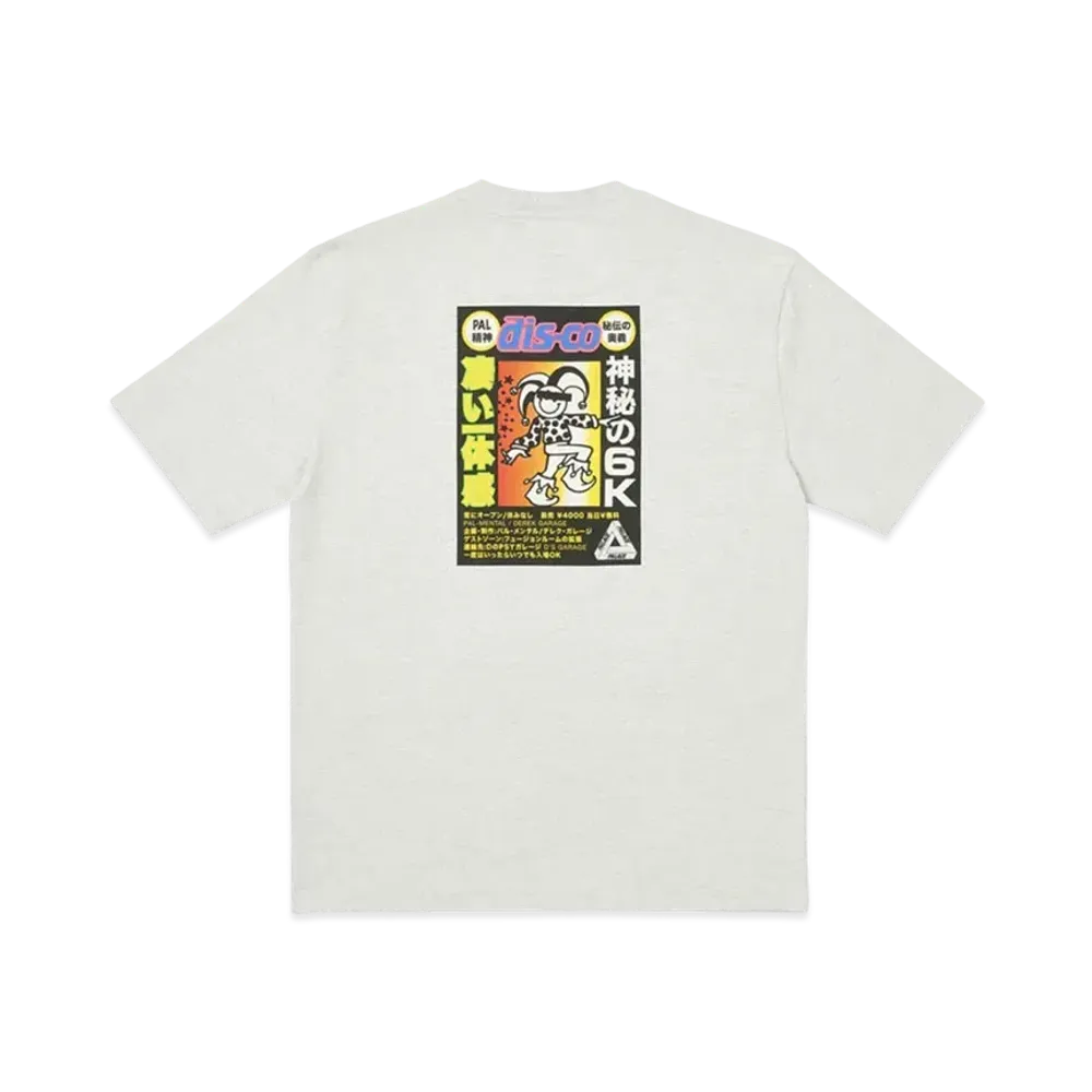 PALACE Derek Garage T-Shirt "Gray Marl"