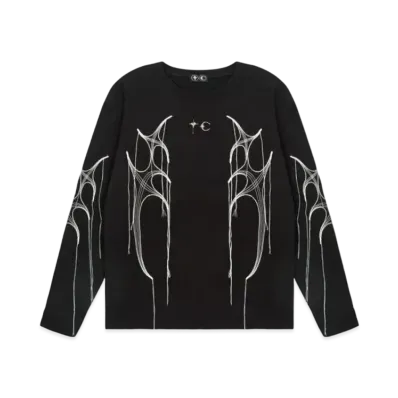THUG CLUB Tribal Tree Sleeve "Black White"
