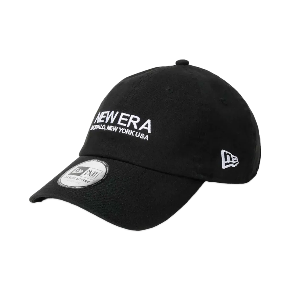NEW ERA Casual Classic The Origin Strap Logo "Black"