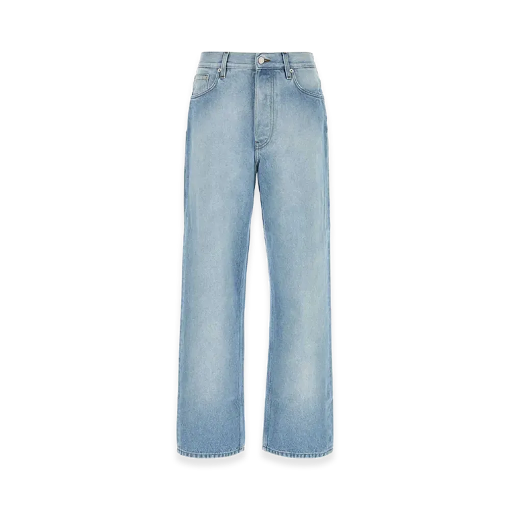 DRIES VAN NOTEN Denim Pine Jeans "Light Blue"