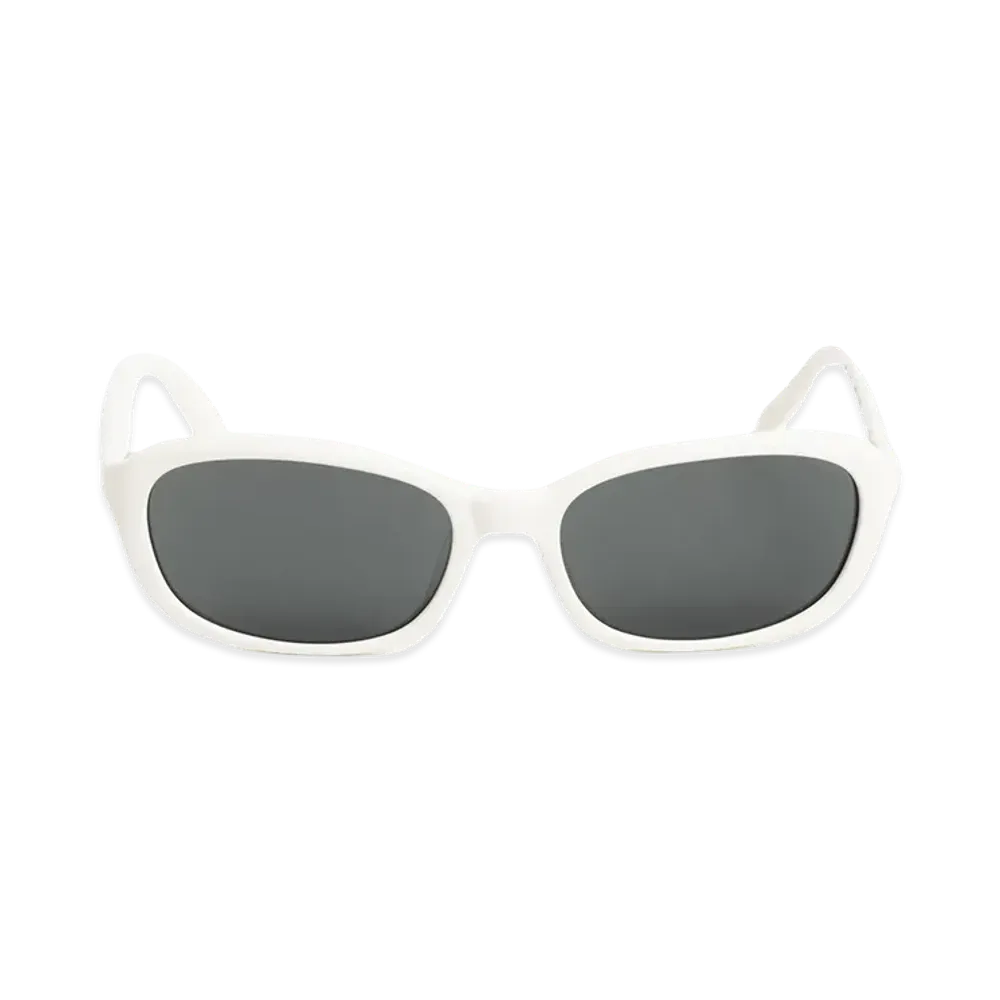Stussy Eli Sunglasses "Cloud/Black Lens"