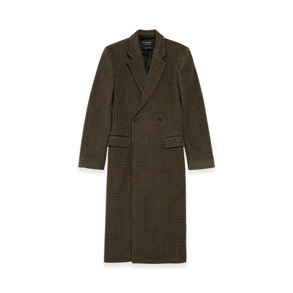 BALENCIAGA Standard Coat "Khaki/Brown"