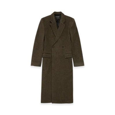 BALENCIAGA Standard Coat "Khaki/Brown"