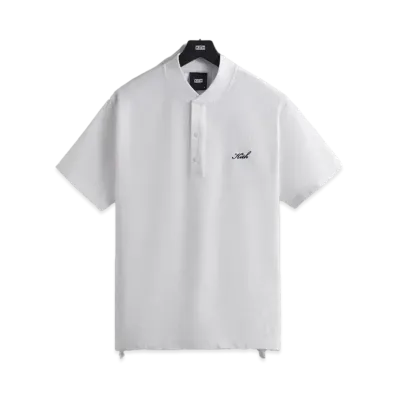 Kith Seersucker Pearson Henley Pullover "White"