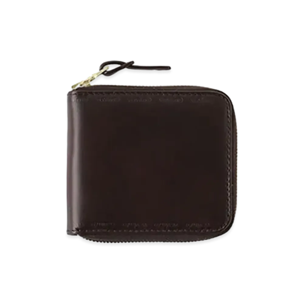 visvim LEATHER BI-FOLD "Burgundy"