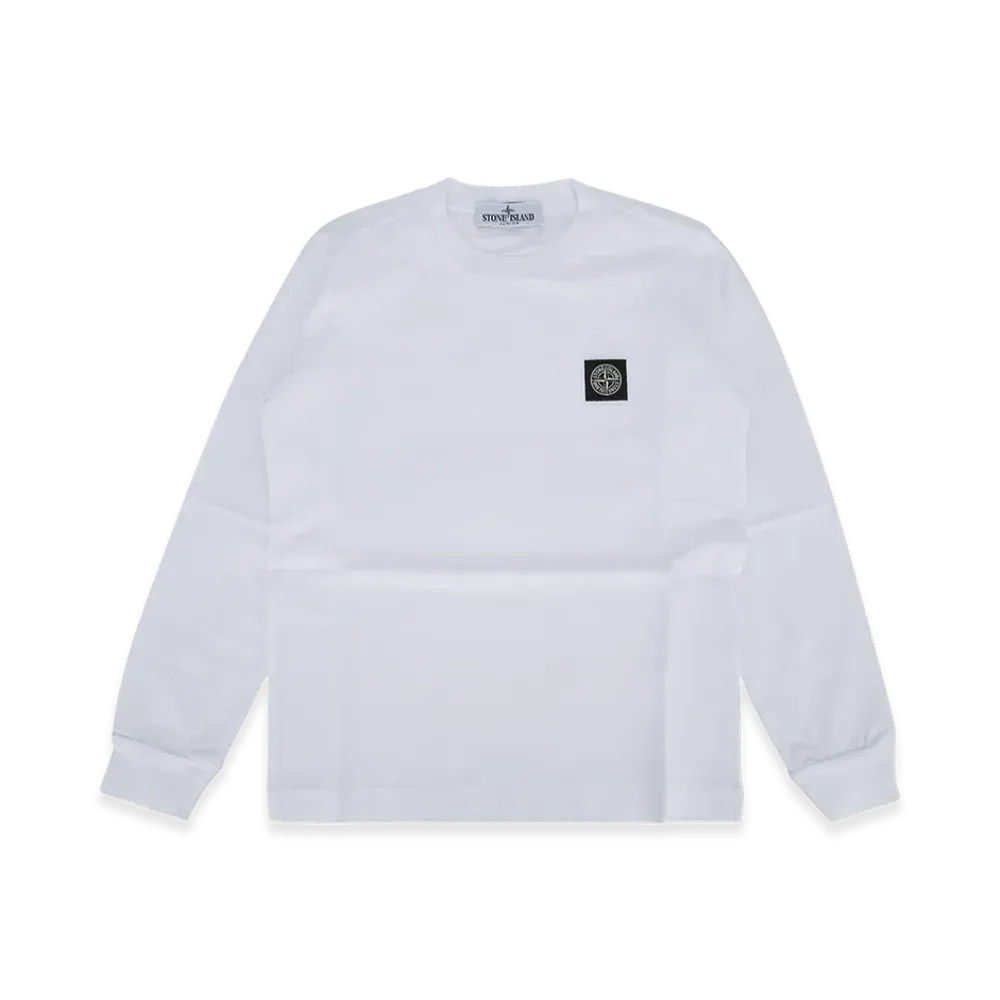 Stone Island Kids LS T-Shirt "White"