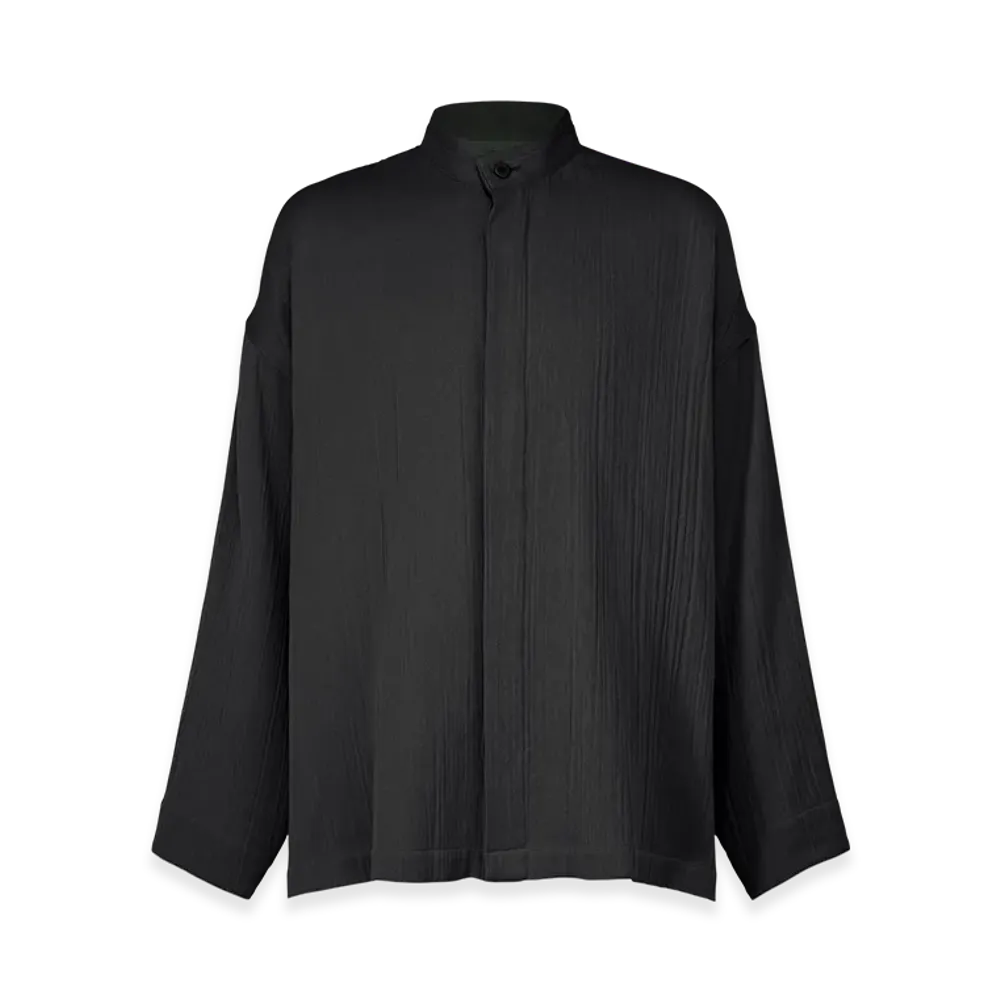 IM MEN Double Weave Crepe "Black"