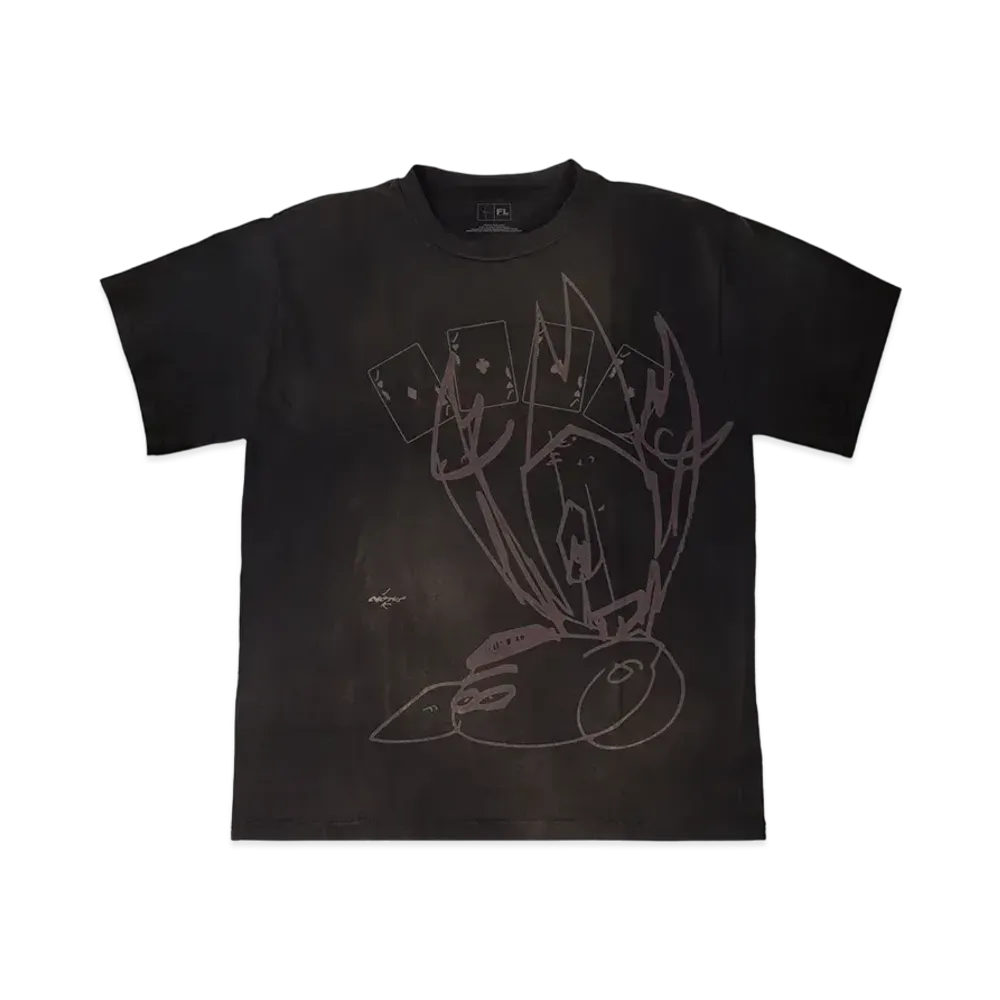 Travis Scott Cactus Jack x Futura Labs Tee "Black"