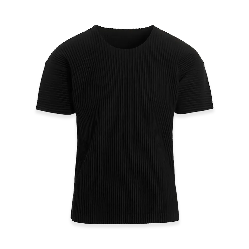 HOMME PLISSE ISSEY MIYAKE Basics T-Shirt "Black"