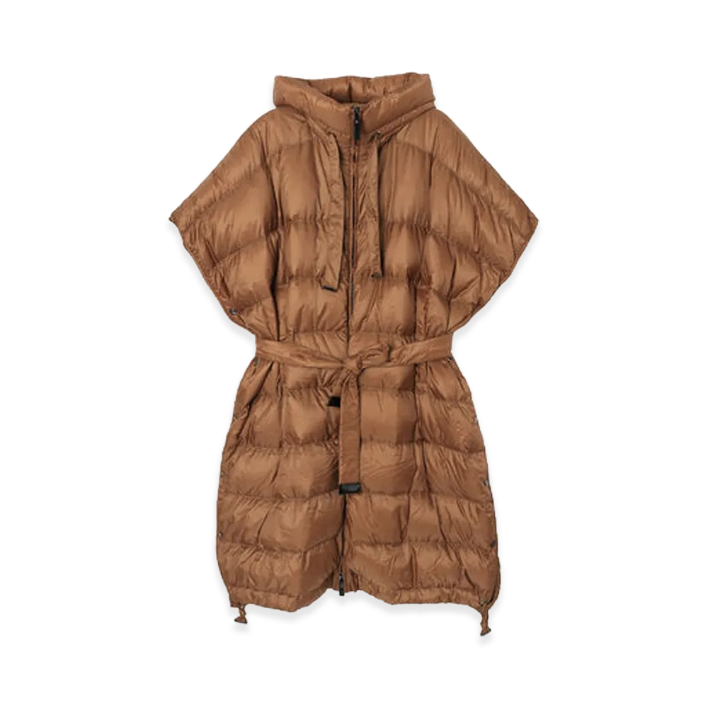 Max Mara Women's The Cube Seica Cape Jacket "Camel"