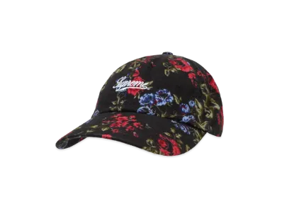 Supreme Floral Flannel 6-Panel "Black"