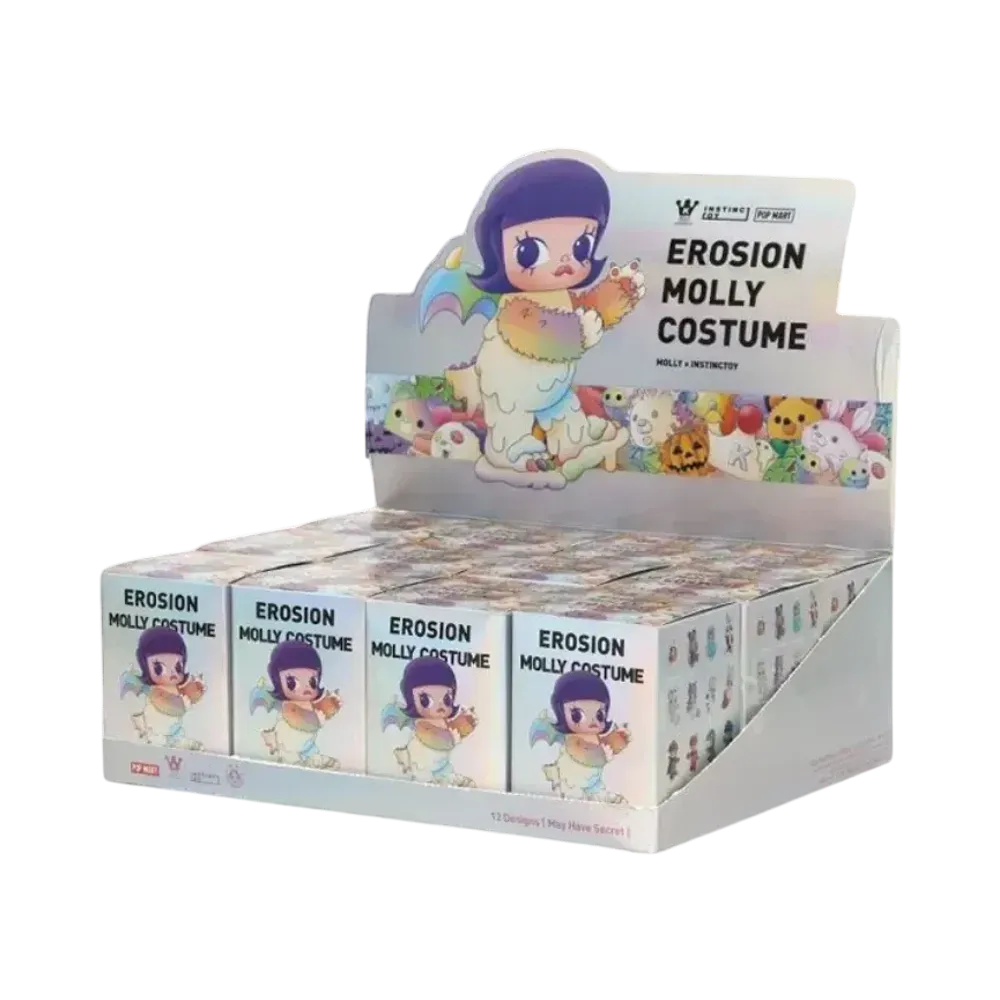POP MART MOLLY x INSTINCTOY EROSION MOLLY COSTUME Series [Assortment Box]