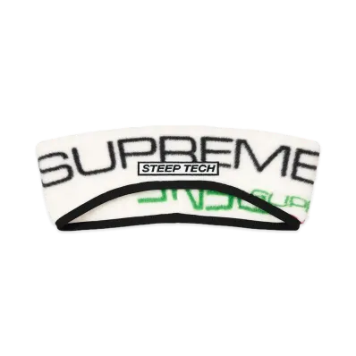 Supreme x The North Face Tech Headband "White Black" NN52150I / NF0A7QH4