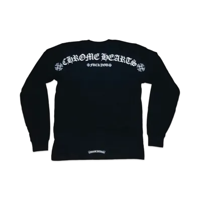 Chrome Hearts Shoulder Logo L/S T-Shirt "Black"