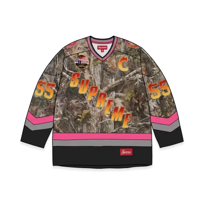 Supreme x FDNY Hockey Jersey "TrueTimber Kanati Camo"