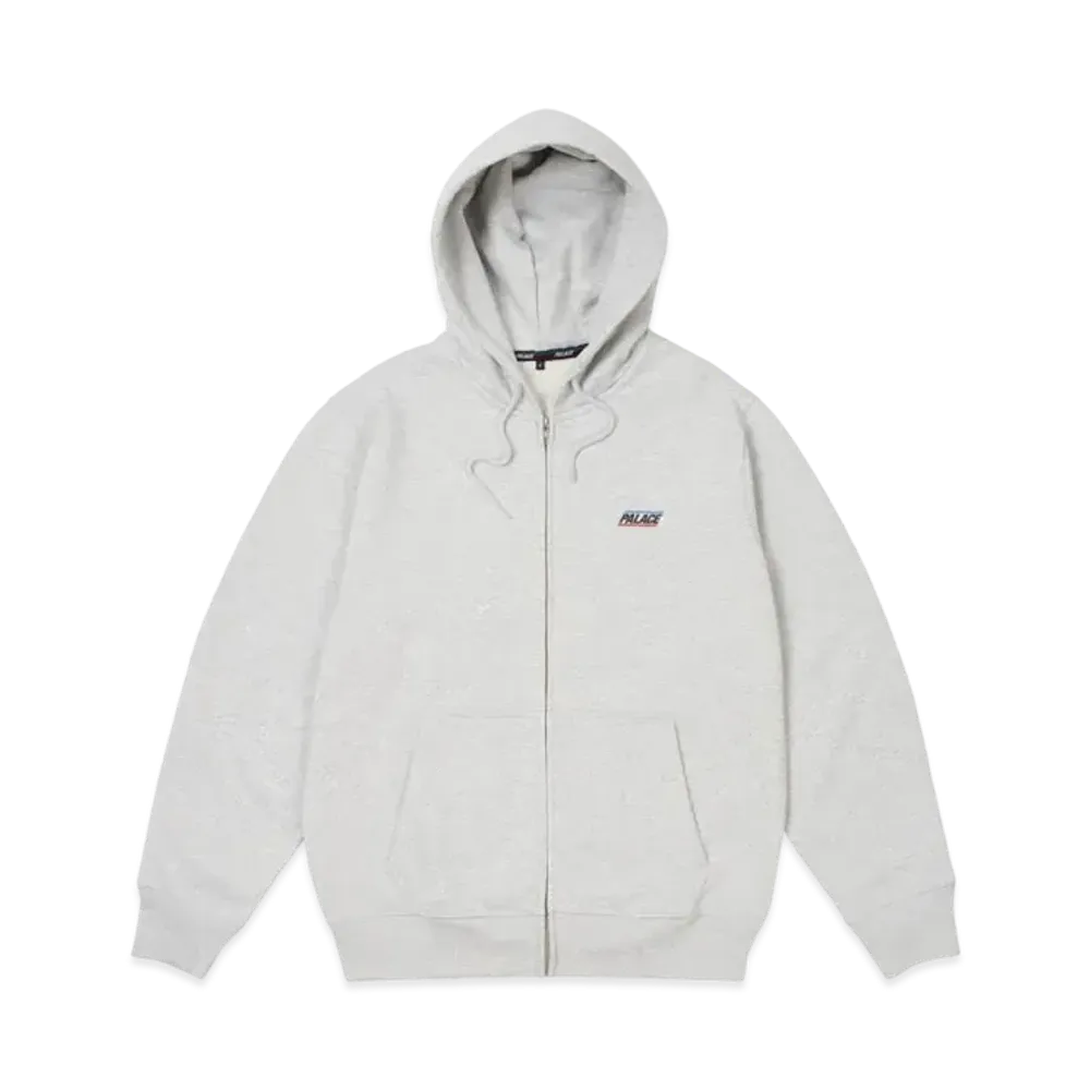PALACE Basically A Zip Hood "Grey"