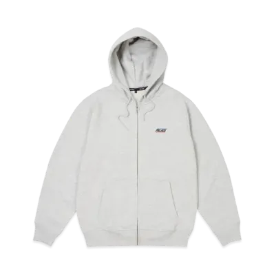 PALACE Basically A Zip Hood "Grey"