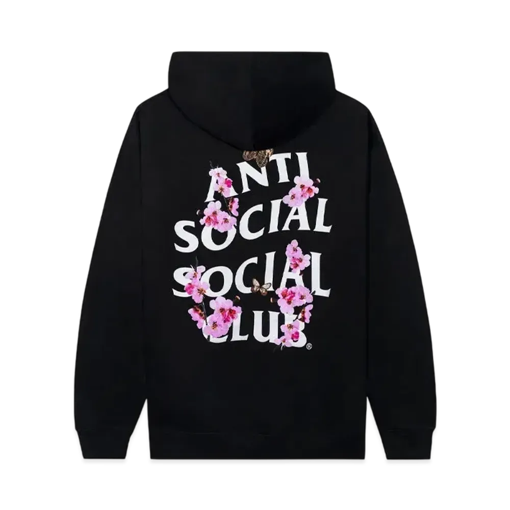 ANTI SOCIAL SOCIAL CLUB Kkotch Zip-Up Hoodie "Black"