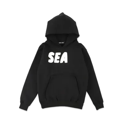 WIND AND SEA x NAIJEL GRAPH SEA HOODIE (CHILD) "Black"