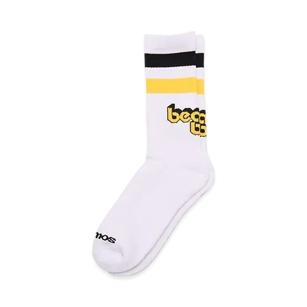 atmos x Beastie Boys Line Socks "WhiteBlackYellow"