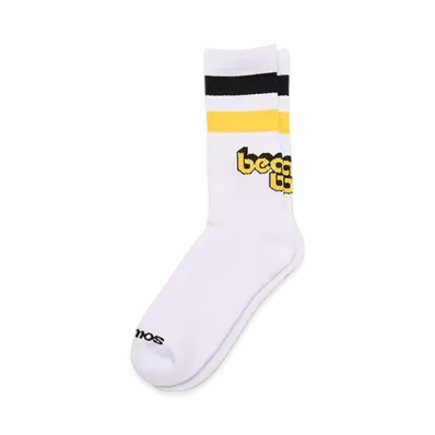 atmos x Beastie Boys Line Socks "WhiteBlackYellow"