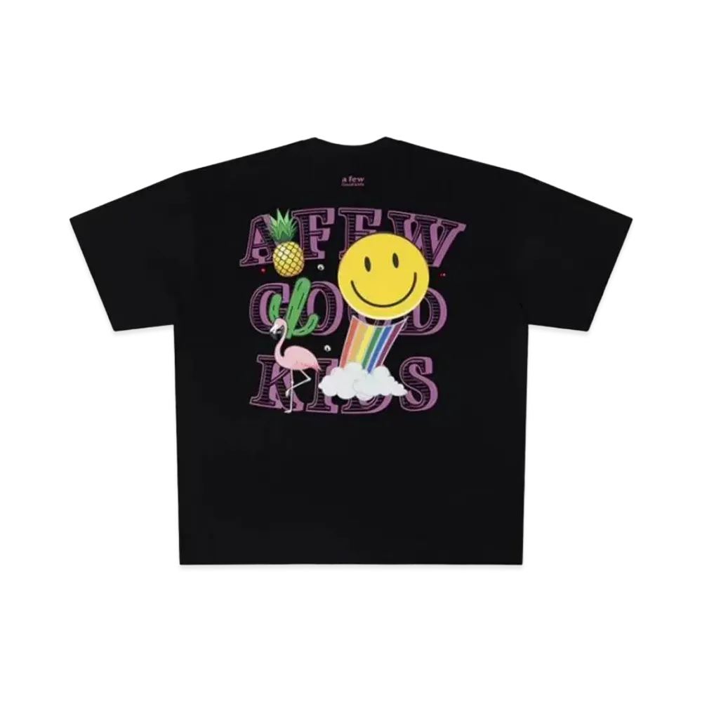 A FEW GOOD KIDS Vacation Tee "Black"