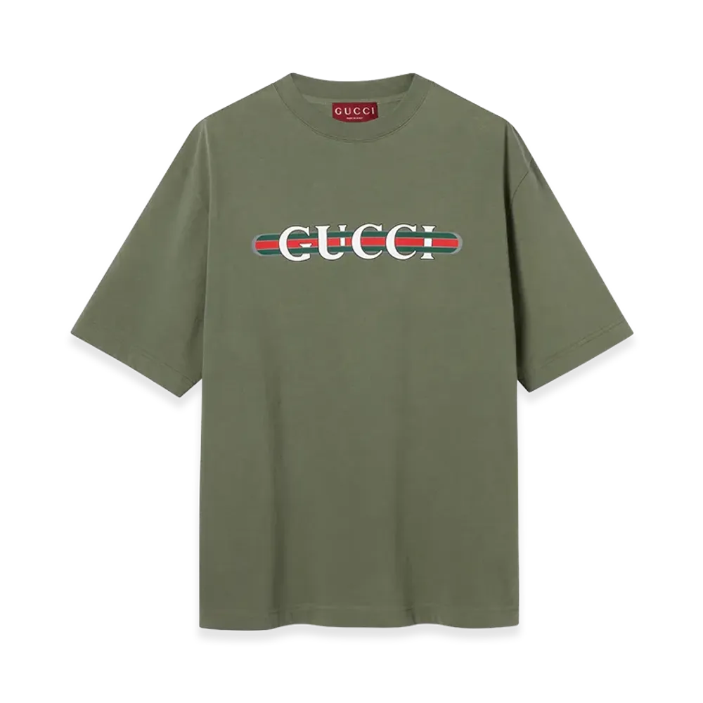 GUCCI T-Shirt "Green"