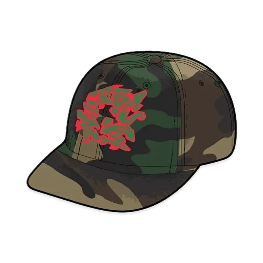 Supreme Support Unit 6-Panel "Swirl Camo"