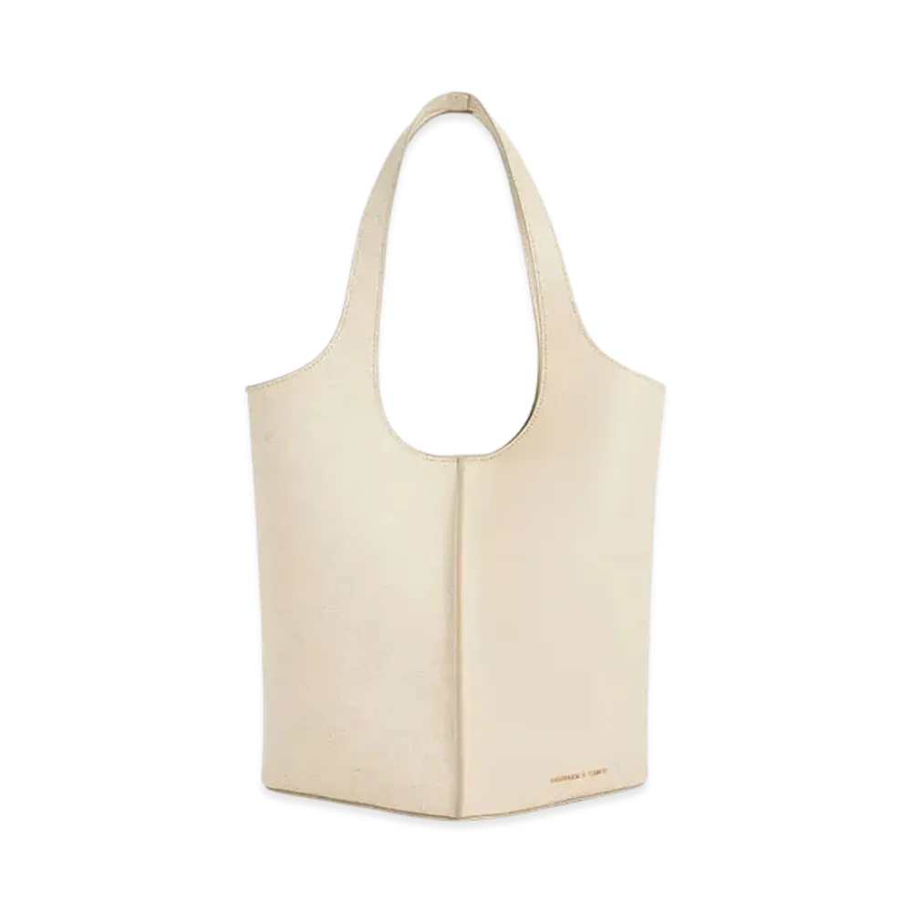 CHARLES & KEITH Large Arlis Tote Bag "Beige"