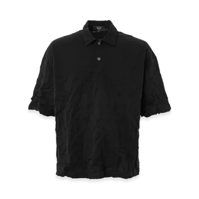 COMME des GARCONS HOMME Cotton Polyester Polo Shirts "Black"