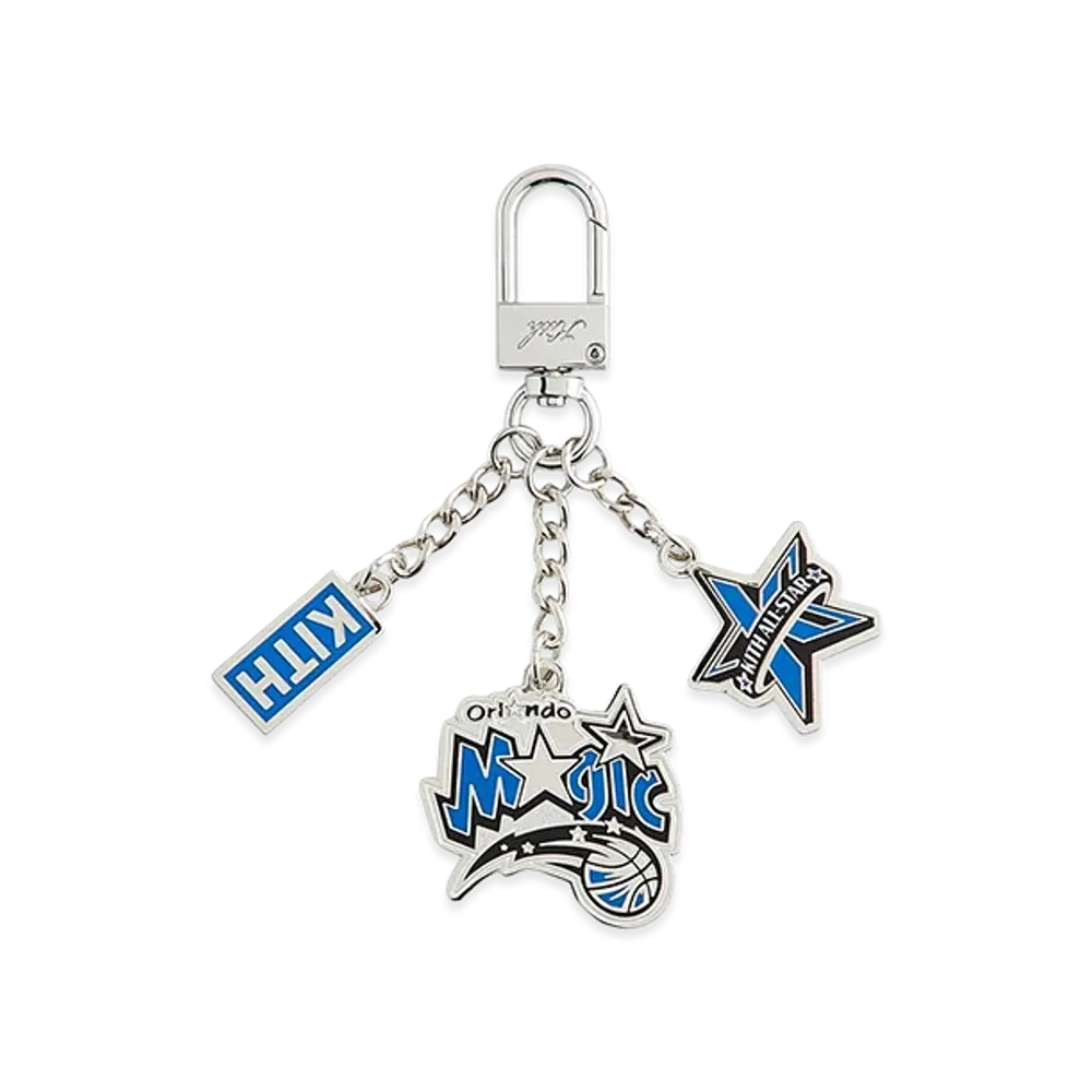Kith x NBA All-Star Orlando Magic Keychain "Silver"