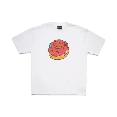 drew house donut ss tee "White"