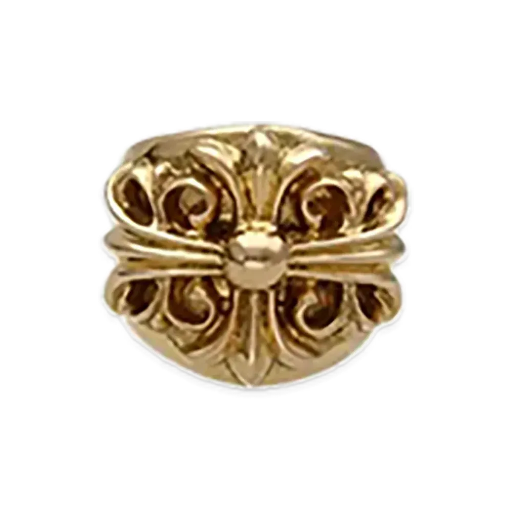 Chrome Hearts 22K Keeper Ring "Yellow Gold"