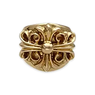 Chrome Hearts 22K Keeper Ring "Yellow Gold"