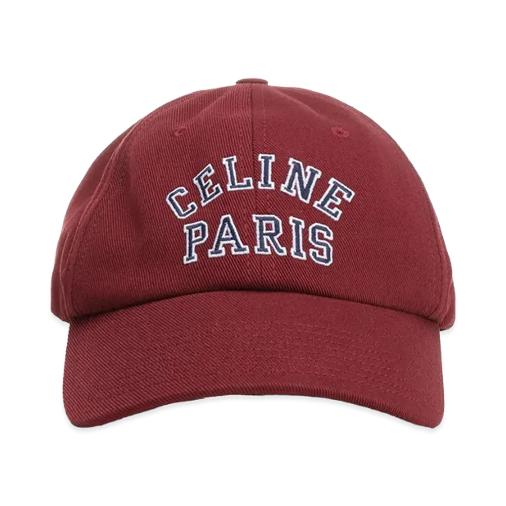 CELINE Women's Capsule Hats "Bordeaux"