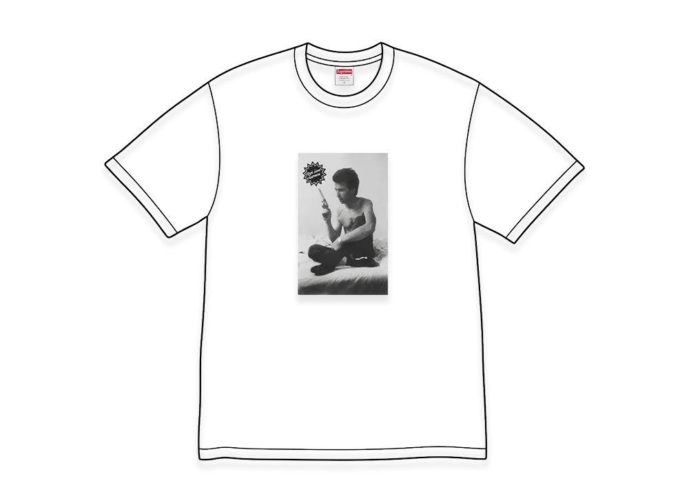 Supreme x Larry Clark G*n Tee "White"