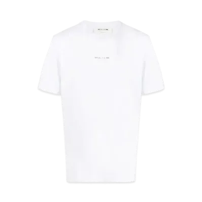 1017 ALYX 9SM Logo-Print Cotton T-Shirt "White"