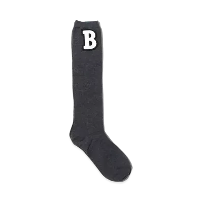atmos pink Alphabet Socks "Gray"