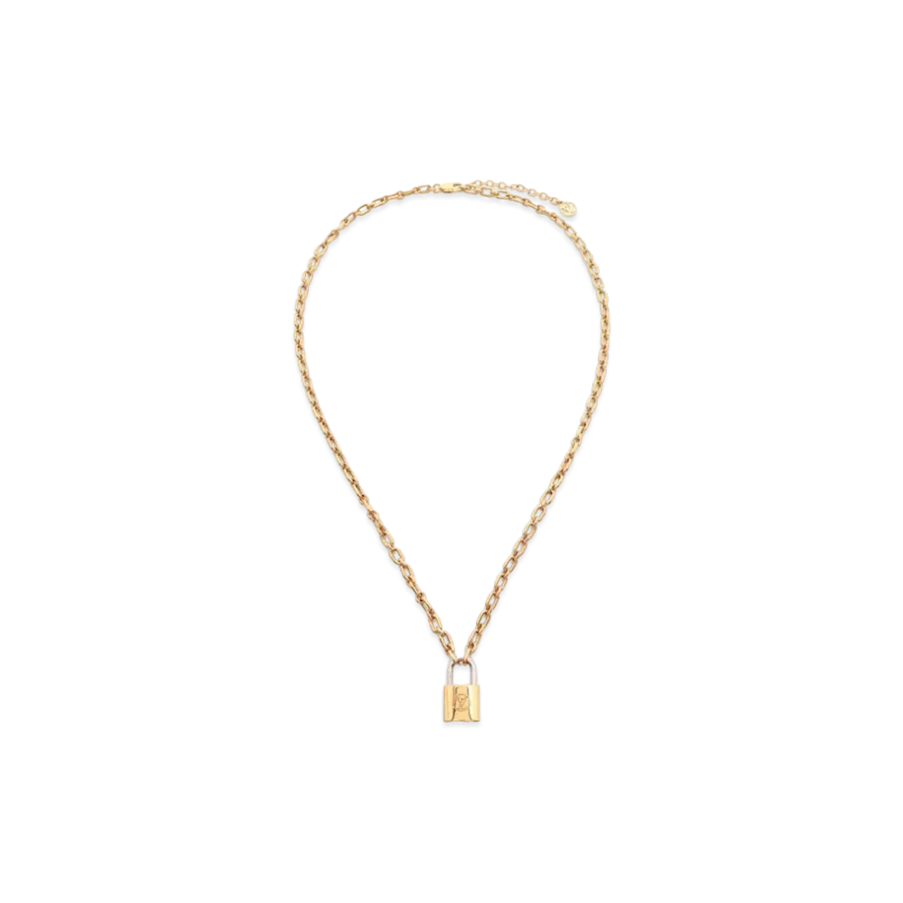 Louis Vuitton Lockme Necklace "Gold"