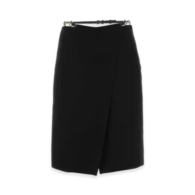 GUCCI Women's Wool Skirt "Black"